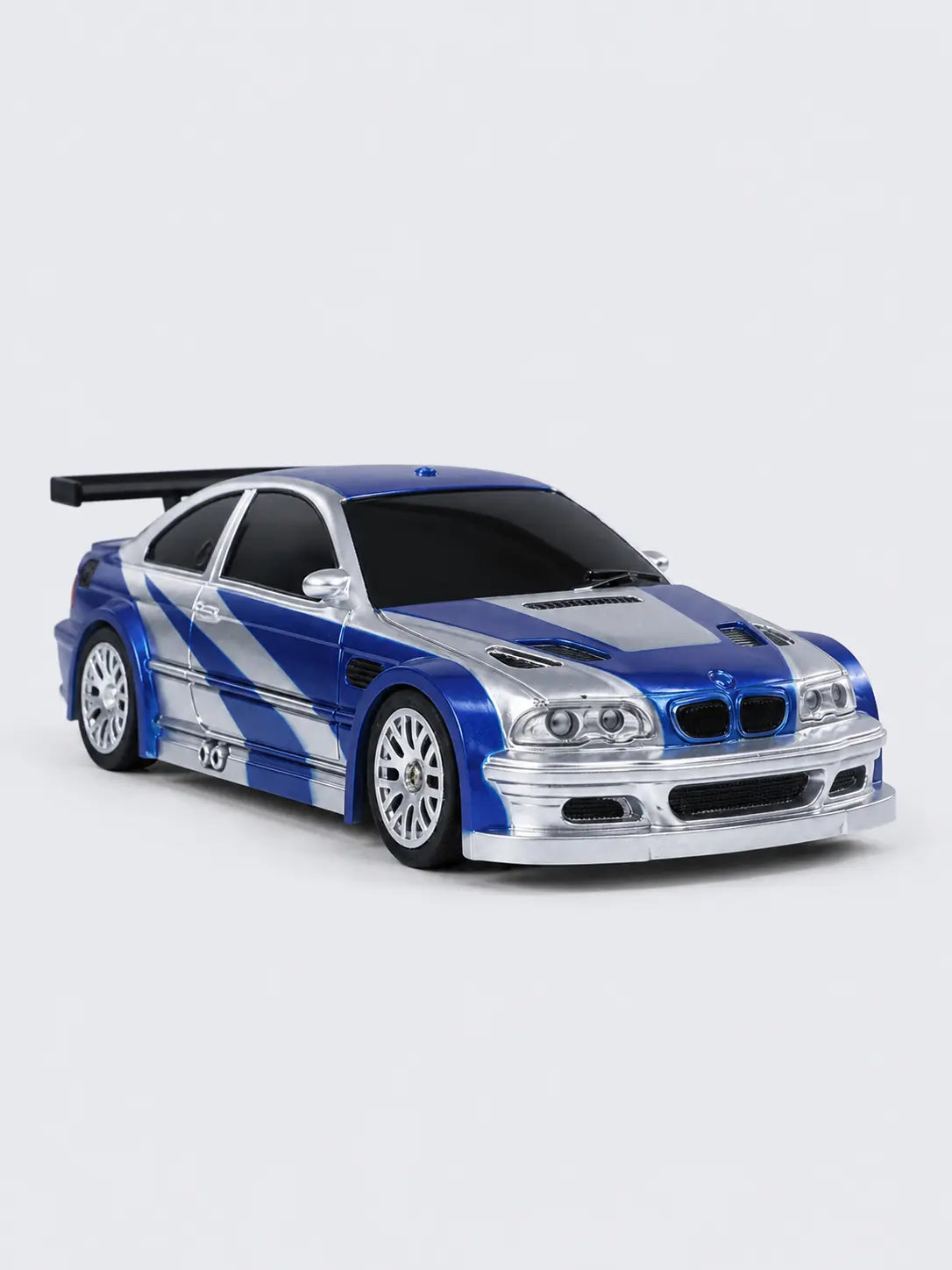BMW M3 GTR E46 Blue-Silver
