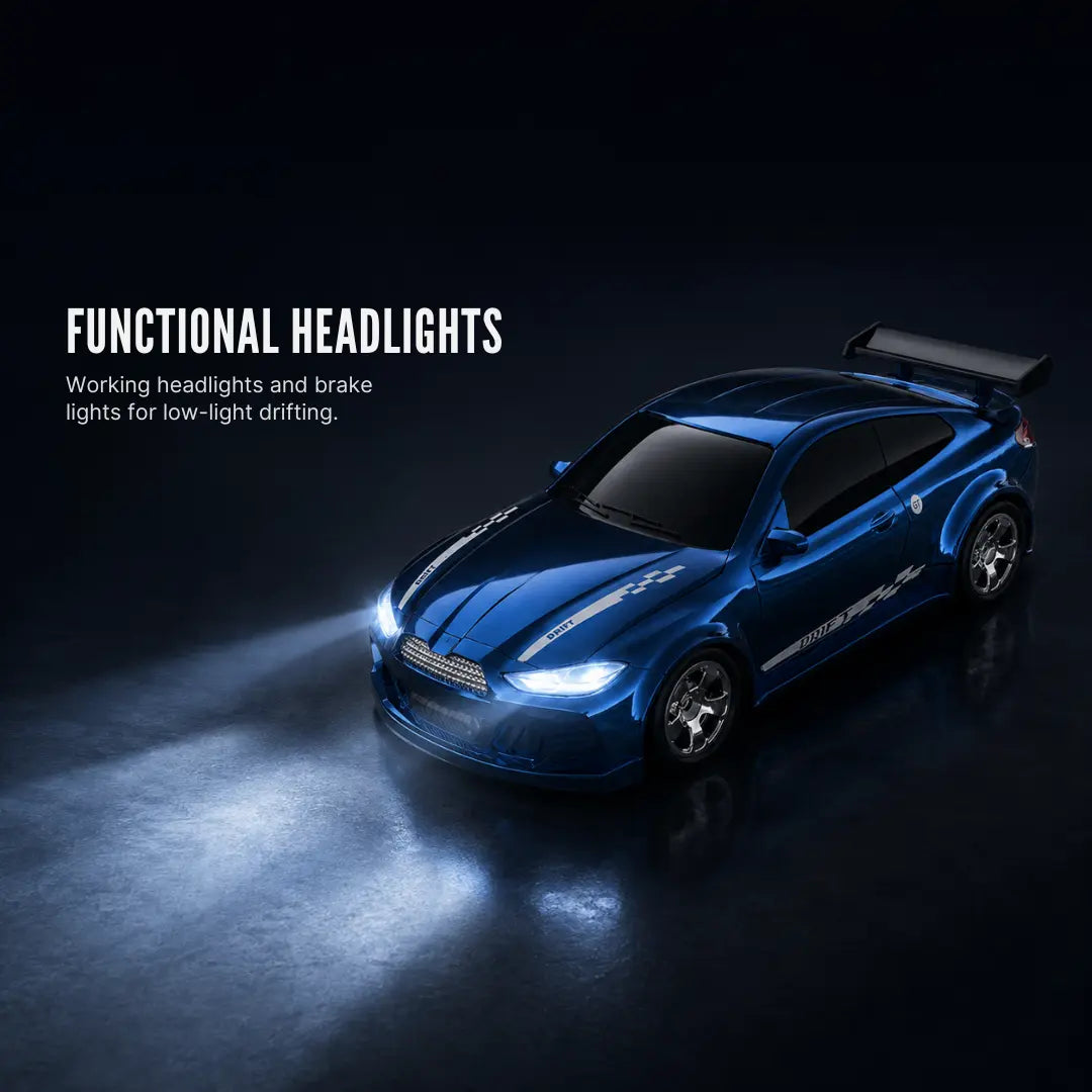 Ford Mustang GT Drift RC Car — Metallic Blue