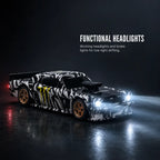 Ford Mustang Hoonicorn Black-White