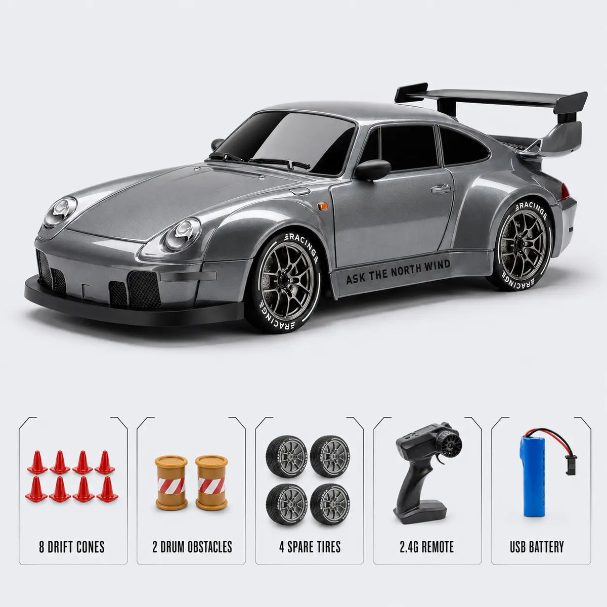 VEYROT 911 RSR — Nardo Grey