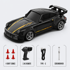 Porsche 911 Drift RC Car -Black