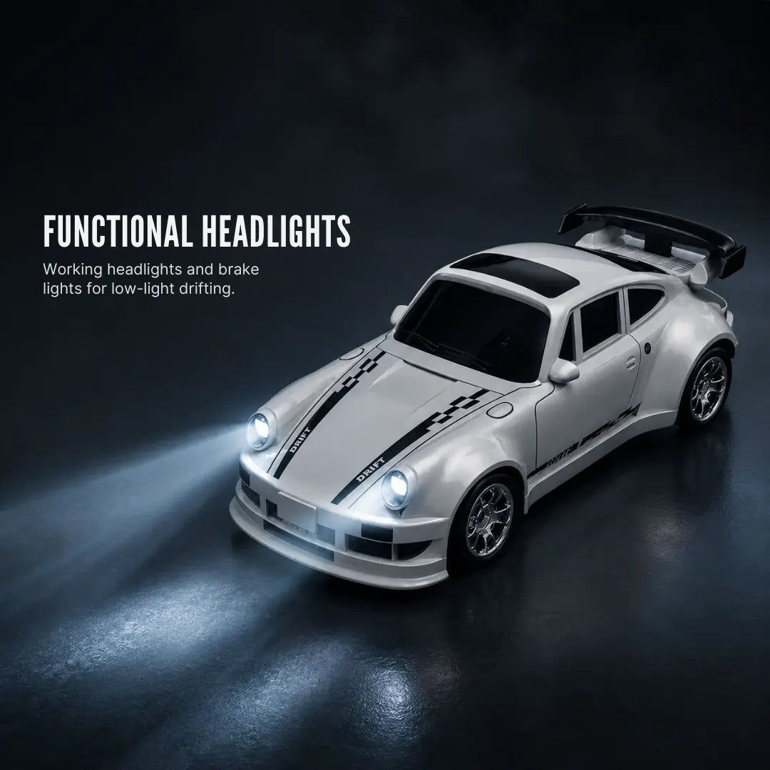 Porsche 911 Drift RC Car -White