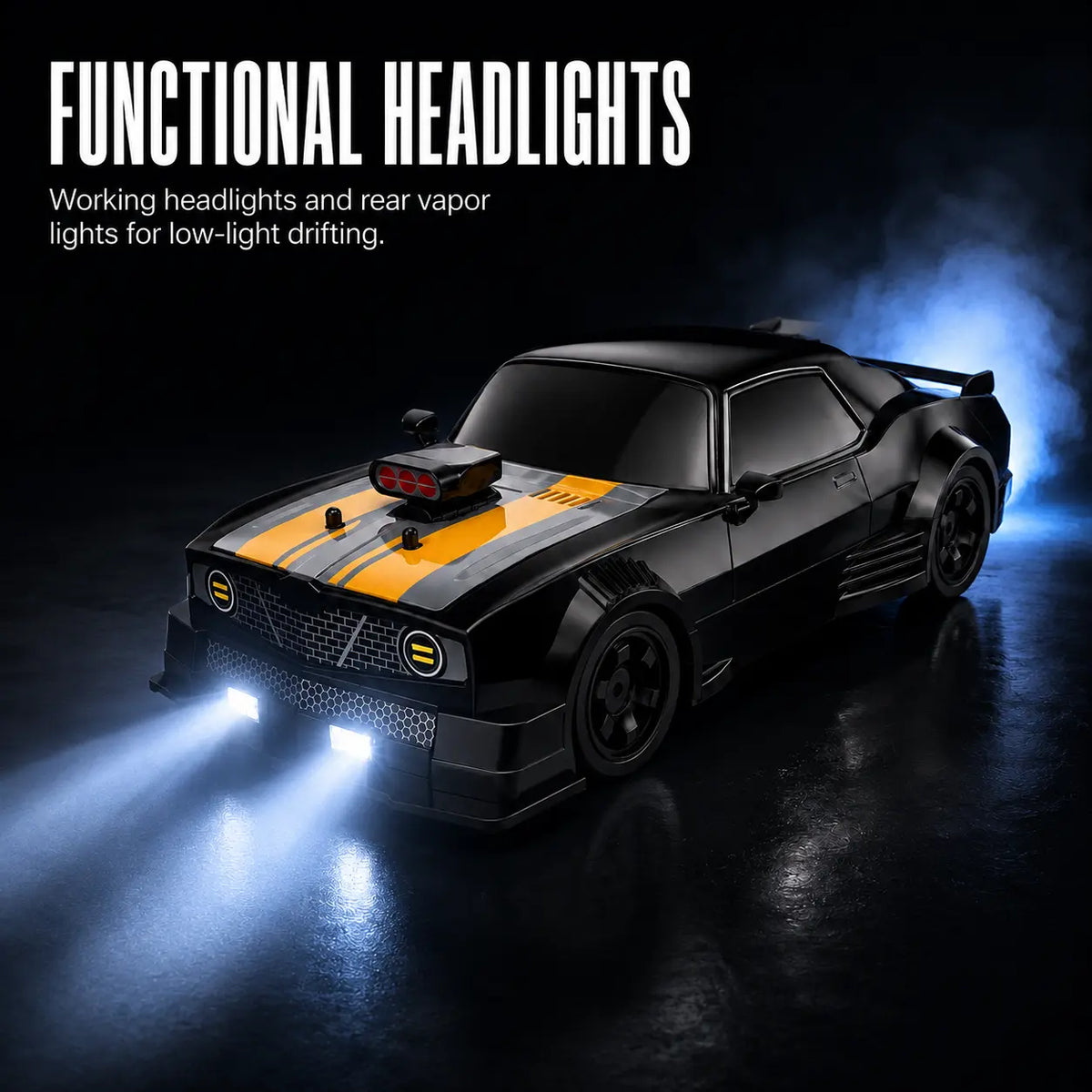 Vapor Havoc Custom Classic Muscle - Black Orange